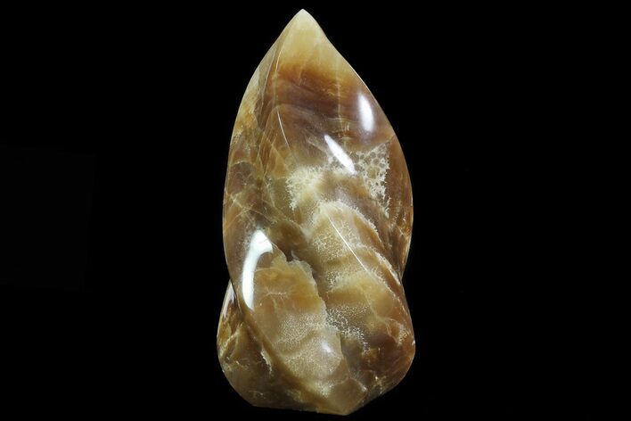 Brown Calcite Flame #74652